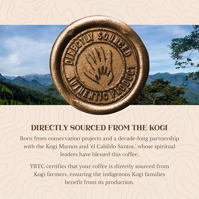 The Younger Brothers Trading Co. Kogi Coffee | Indigenous Wild Grown Whole Bean | Ethically Sourced