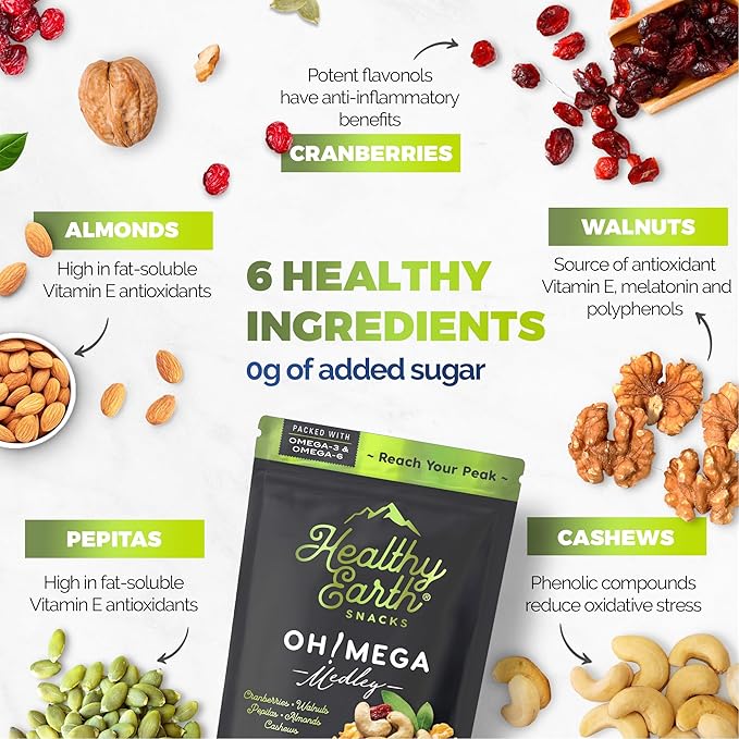 Mixed Nuts Unsalted | Trail Mix | Trail Mix without Peanuts | Sugar Free Snacks | Gourmet Snacks
