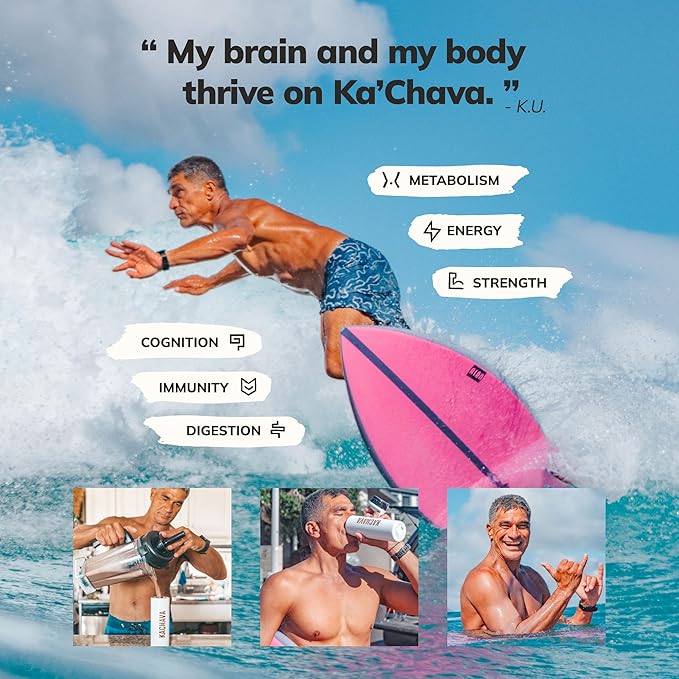 Ka?™Chava Whole Body Meal Shake Coconut Acai 2 lb ??Vegan Protein Powder with 85+ Superfoods &