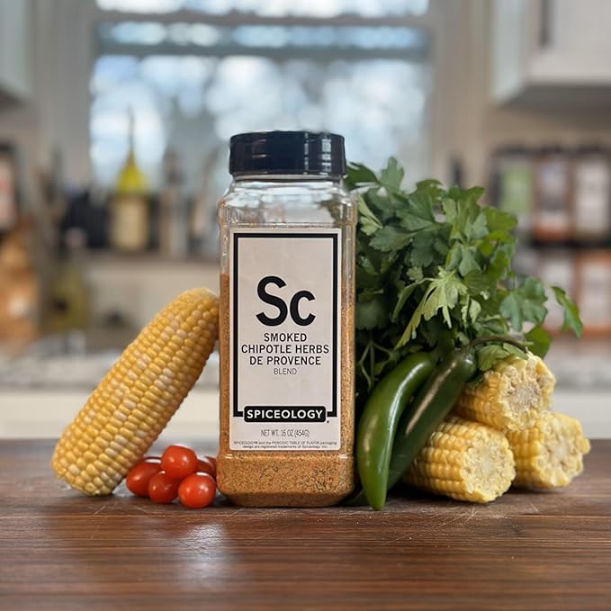 Spiceology – Smoked Chipotle Herbs de Provence Seasoning – Bold French-Inspired Blend with Smoky