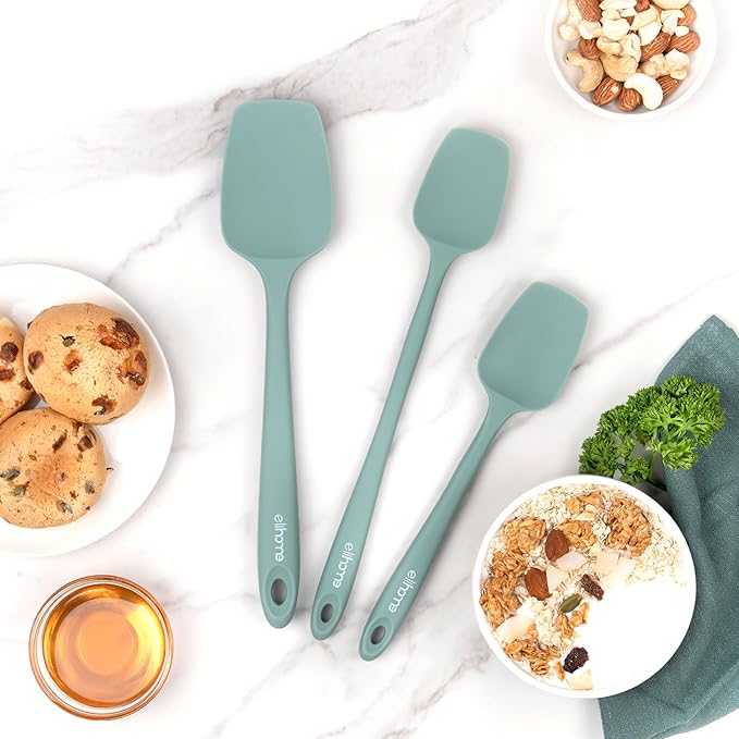 Elihome Mini Silicone Basting Pastry Brush, Cooking Brush for Oil Sauce Butter Marinades, Food