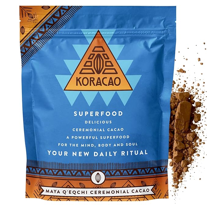 KORACAO Sustainably Harvested Guatemalan Cacao | Maya W'Eqchi Ceremonial Cacao | Ideal Superfood