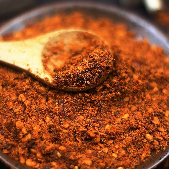 Chinese Sichuan red Chili Powder 5.51 Pound / 2500g (first grade medium coarseness), Original