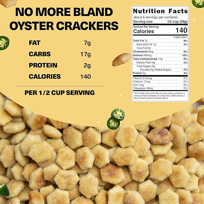 Wicked Minis Soup & Oyster Crackers - Saltine & Salted Flavored Mini Puffed Soup, Savory Snacking