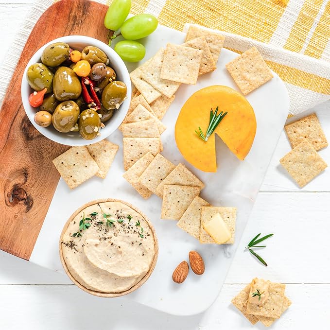Simple Mills Almond Flour Crackers Snack Packs, Sea Salt, Gluten Free, Flax Seed, Sunflower Seeds