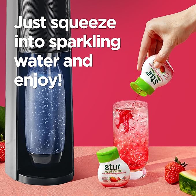 Stur Soda Machine Flavors Variety Pack | Naturally Sweetened | High in Vitamin C & Antioxidants |