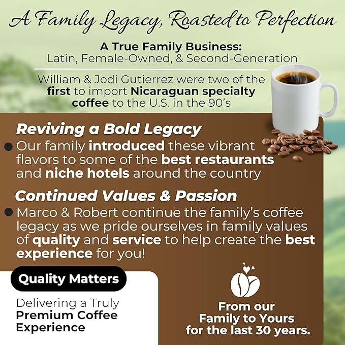 Specialty Volcanic Nicaraguan - The Santa Lucia Experience, Coffee Variety Pack - Light, Medium &