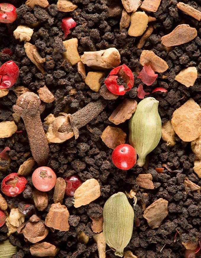 Dammann Freres Loose Leaf, Thé des Mille Collines (Chaï), Premium Gourmet French Black Tea, Blend