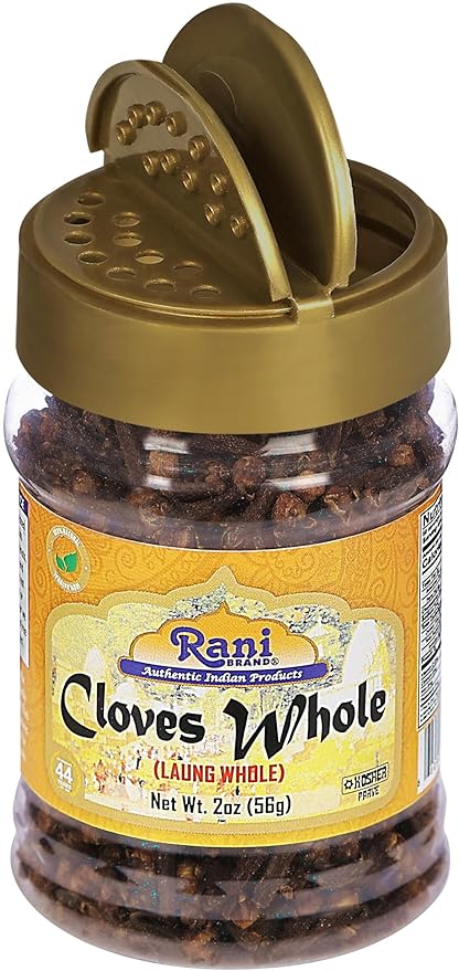 Rani Cloves Whole (Laung) 2oz (56g) Great for Food, Tea, Pomander Balls and Potpourri, Hand