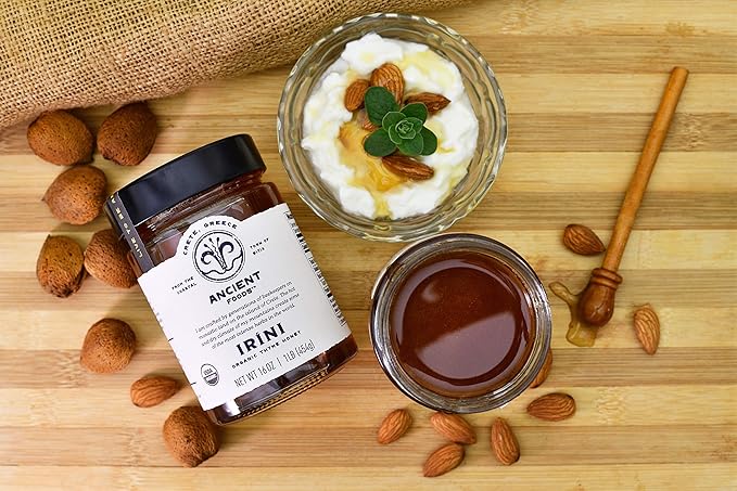 Thyme Honey by Ancient Foods - Organic Honey Raw Unfiltered Authentic Greek Honey from Greece |