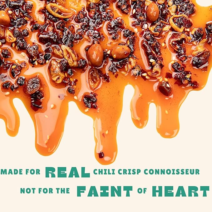 GUIZ Crunch Supreme Extra-Crunchy Guizhou Chili Crisp with Shallots: Boldly Textured, Richly