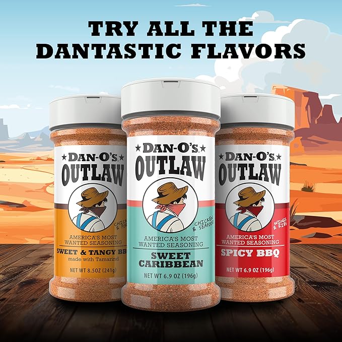 Dan-O's Outlaw Seasoning - Spicy BBQ