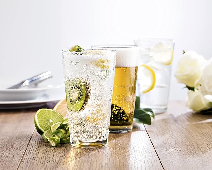 Fortessa Basics Barca Everyday 12 Pack Set Glassware Kitchen and Barware Great for: Mixed