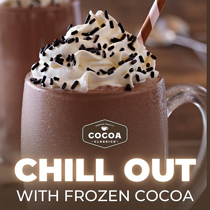 Cocoa Classics Mint Cocoa Mix, Hot Chocolate, Made with Nonfat Milk, Just Add Hot Water, Make Hot