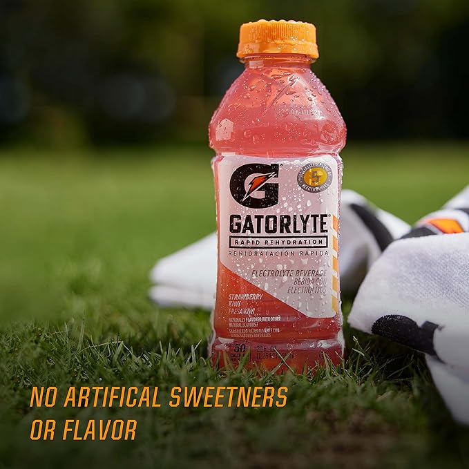 Gatorlyte Rapid Rehydration Electrolyte Drink, 3 Flavor Variety Pack, Specialized Blend of 5