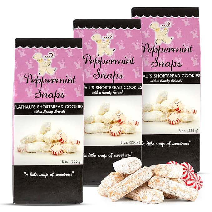 Flathau's Fine Foods, Gourmet Shortbread Cookies, Handcrafted All Natural Artisan Bites