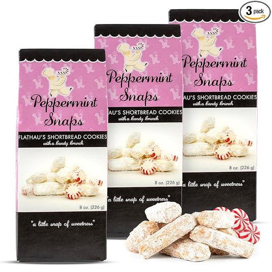 Flathau's Fine Foods, Gourmet Shortbread Cookies, Handcrafted All Natural Artisan Bites