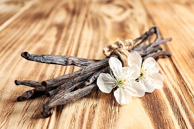 10 Vanilla Beans - Whole Extract Grade B Pods for Baking, Homemade Extract, Brewing, Coffee