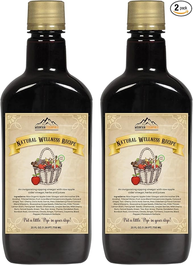 MOUNTAIN ESSENTIALS Natural Wellness Recipe Apple Cider Pack of 2