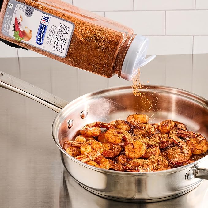 McCormick Culinary Seasoning, Blackened, Non GMO, No MSG added, For Quality Blackened Flavor in