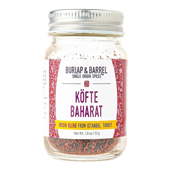 Burlap & Barrel Köfte Baharat - Savory and Bright Grilling Blend - Kebab Spice, Turkish Kebab - As