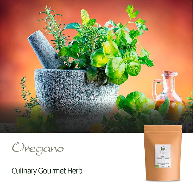 Oregano Organic Spice Gourmet Herb - Dried Greek Wild Marjoram Seasoning Origan Marjoram Dried Dry