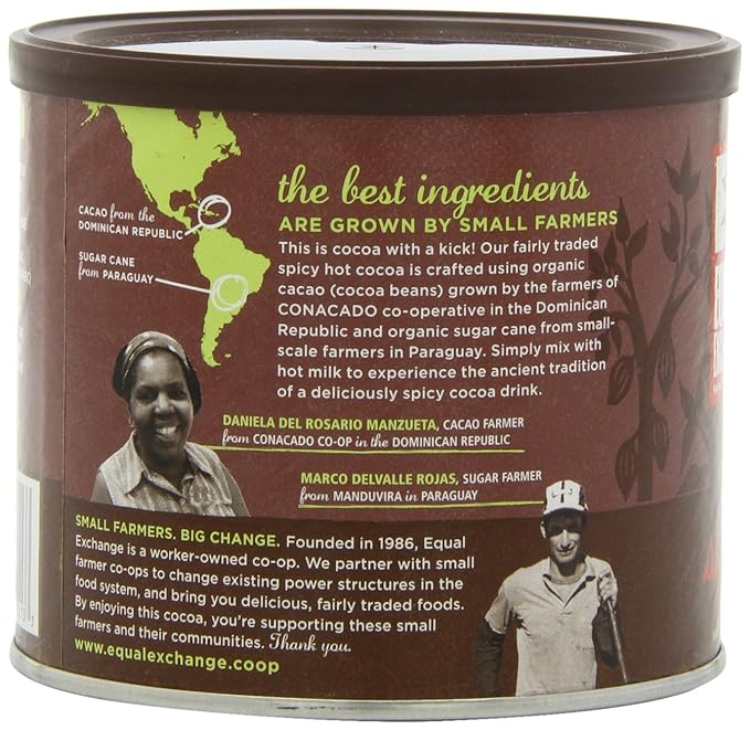 Equal Exchange Organic Spicy Hot Cocoa, 12-Ounce (Pack of 3)