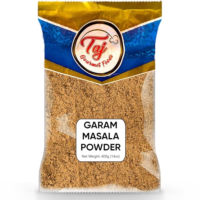 TAJ Garam Masala Powder, 14 Ounce - Unique Blend of Spices | Authentic Indian Spices