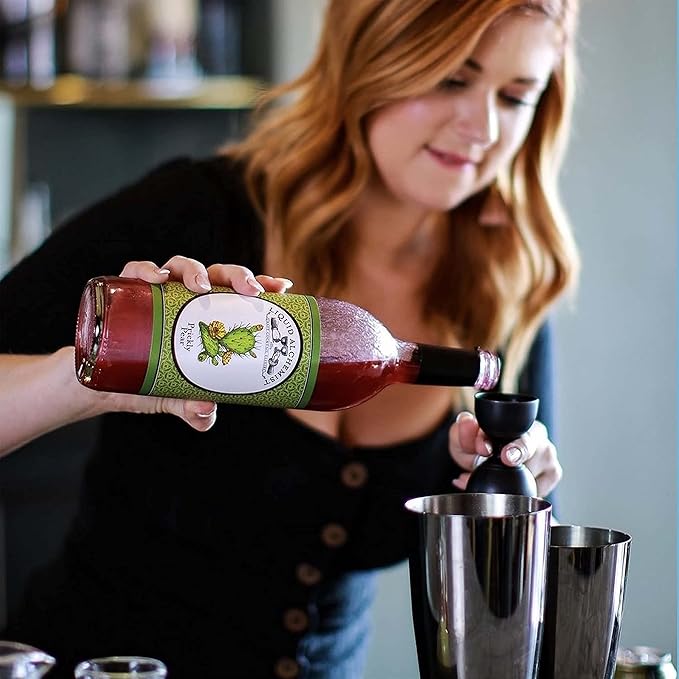 Liquid Alchemist Prickly Pear Syrup for Cocktails - Real Ingredients Make our Prickly Pear Puree a