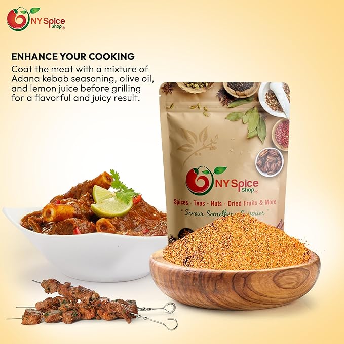 NY SPICE SHOP Adana Kabab Spice Seasoning Herb - 1 lbs. (Pound) Mix All Natural Premium