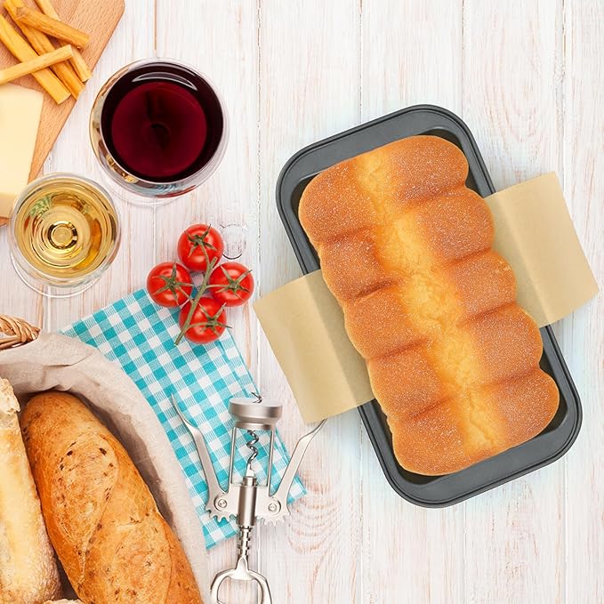 100 Sheets Loaf Pan Liners, Non-Stick Parchment Paper for Baking Toast,Sourdough,Cakes, Banana