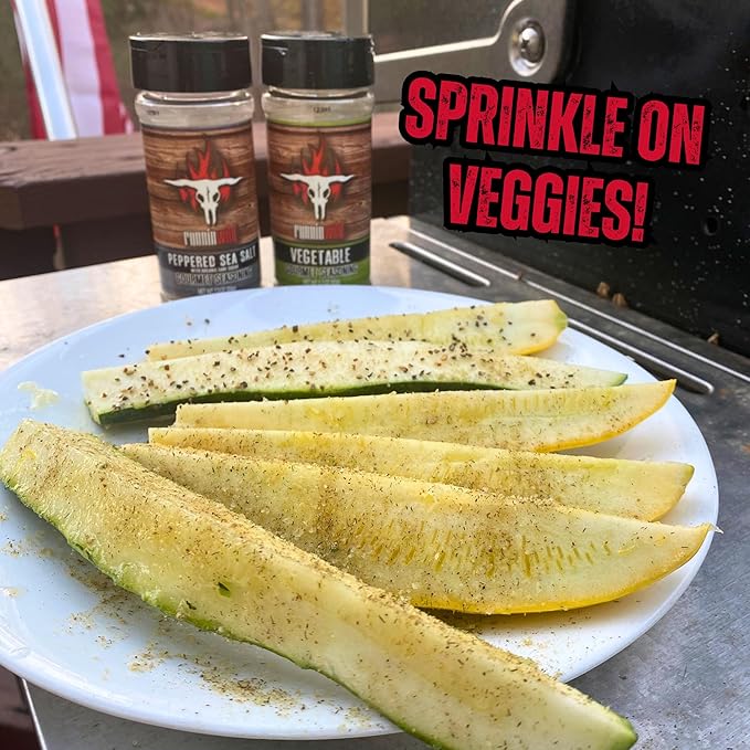 Salt and Pepper Seasoning – Coarse 10 Mesh Cracked Black Pepper & Sea Salt Blend | Bold Texture