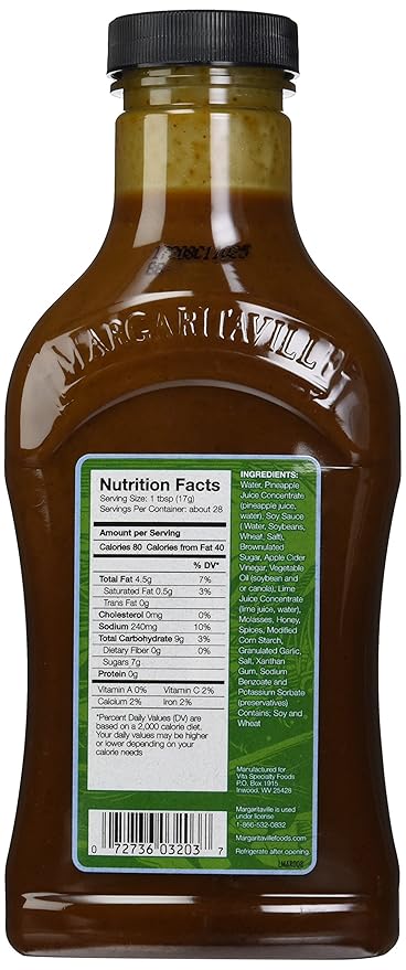 Margaritaville Marinade, Pineapple Chili Lime, 14 Ounce (Pack of 6)