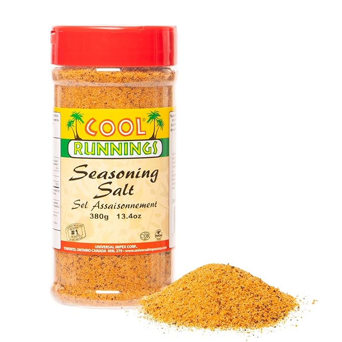 Cool Runnings Seasoning Salt 380g - Perfect for Enhancing Meats, Fries, Vegetables, and Snacks such