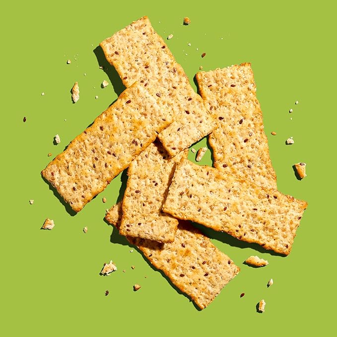 Back to Nature - Multigrain Flax Seeded Flatbread Crackers - Non-GMO, Made with Real Ingredients