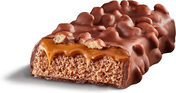 FULFIL Protein Snack Bars, Chocolate Salted Caramel Flavored, Gluten Free with 15g Protein, Pantry