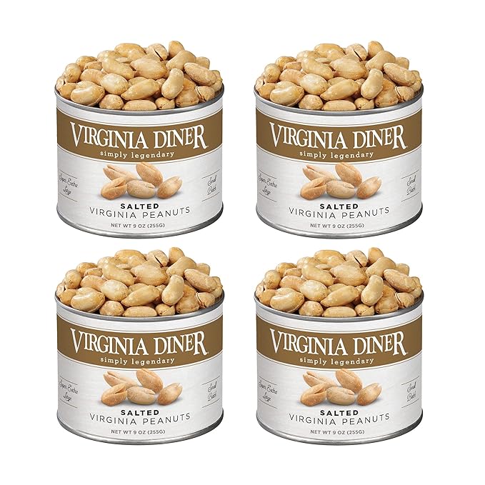 Virginia Diner All Natural Gourmet Virginia Nuts Blister Roasted Super Xl Peanuts Heart Healthy