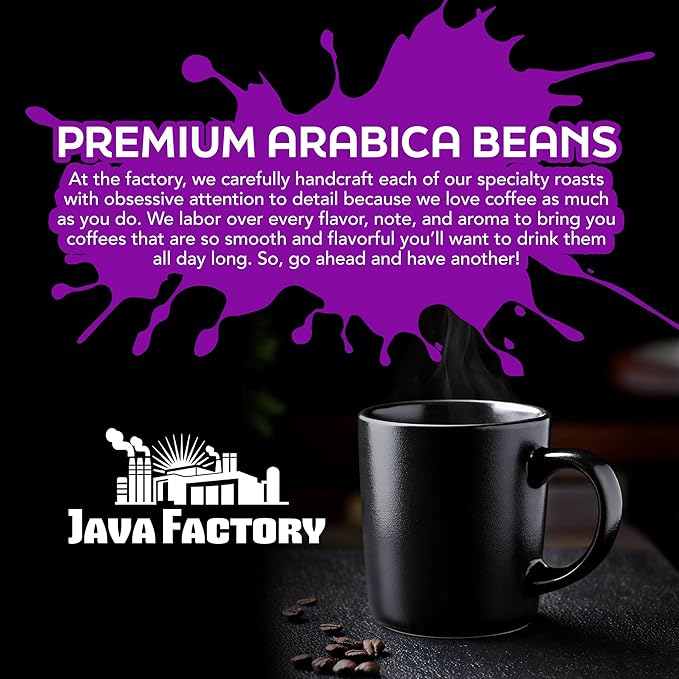 Java Factory Flavored Coffee Pods, Pistachy OHHH, Compatible with K Cup Brewers, 40 Count