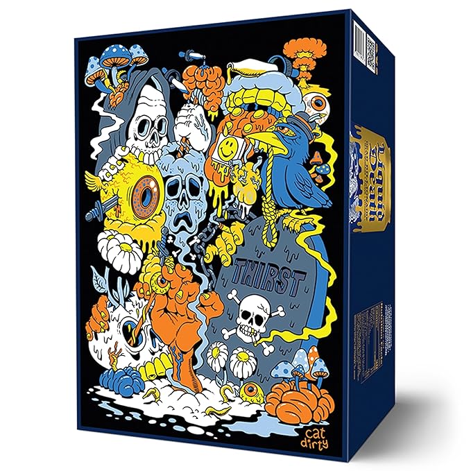 Liquid Death, Dead Billionaire Iced Tea, 8-Pack (19.2oz Cans), Half Lemonade Half Black Tea, Low