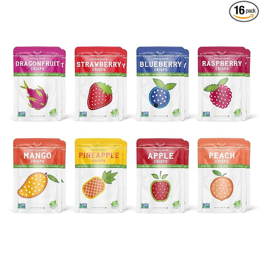 Nature’s Turn Freeze-Dried Fruit Crisps –Healthy, Gluten-Free,Crispy & Delicious,Plant-Based