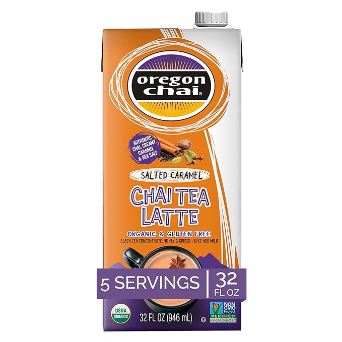 Oregon Chai Sugar Free Chai Concentrate, 32 Fluid Ounce (Pack of 1)
