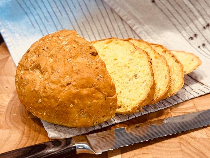 Molibake Corn Bread Mix - All-Natural Baking Mix for Bread Machine and Oven - 15 oz - Bread Mix
