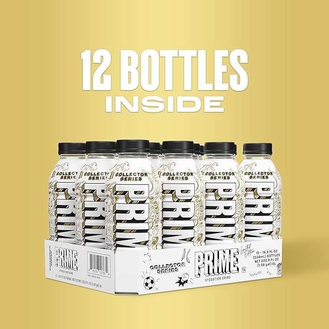 PRIME Hydration Collector Series, Sports Drinks, Electrolyte Enhanced for Replenishing Fluids