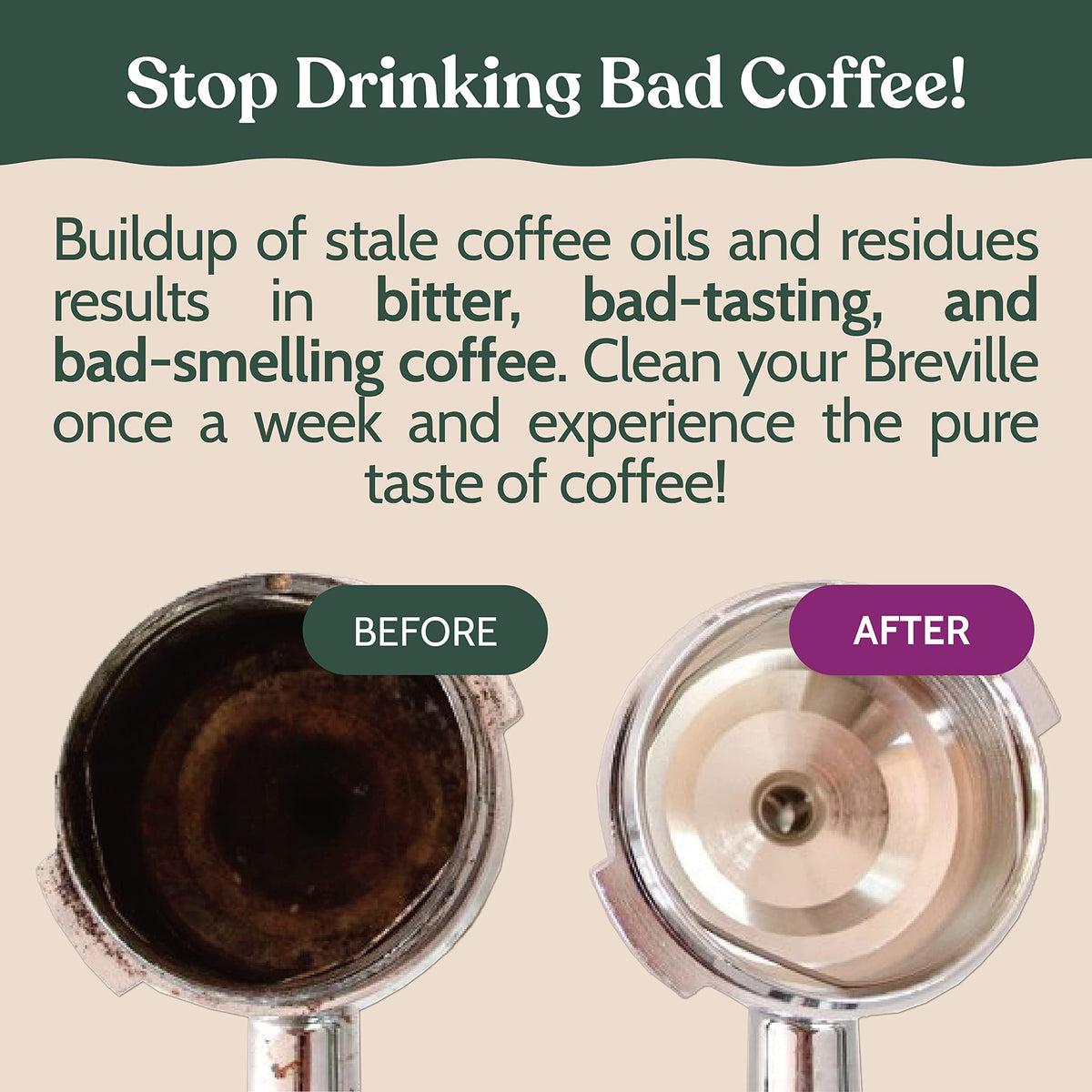 Roobi Breville Compatible Espresso Machine Cleaning & Maintenance Kit