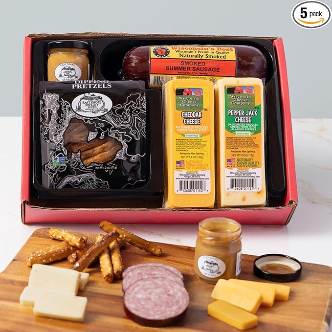 Wisconsin Cheese Co. Classic Snack Gift Box
