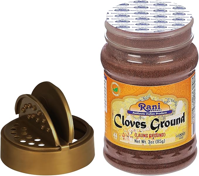 Rani Cloves Powder (Laung) Indian Spice 3oz (85g) PET Jar ~ All Natural, Gluten Friendly | NON-GMO