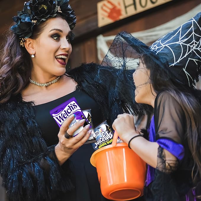 Welch?™s Fruit Snacks Mixed Fruit Halloween & Juicefuls Monster Splash Variety Pack, Great for