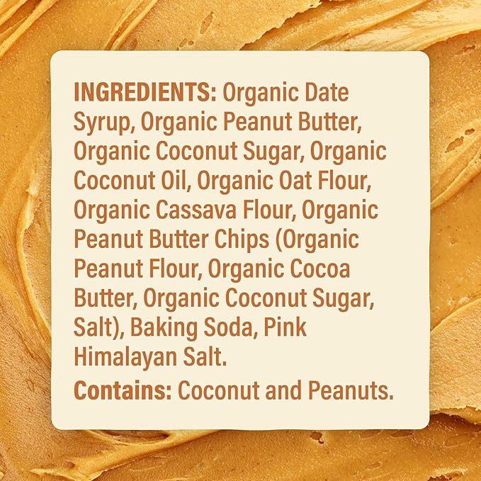 Skout Organic Peanut Butter Soft Baked Cookie (3 Pack) | Soft Baked Cookies | Plant-Based | Vegan |