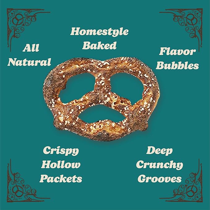 Unique Snacks Original Splits Pretzels, Delicious Homestyle Baked Snack Bag, OU Kosher, and Non-GMO