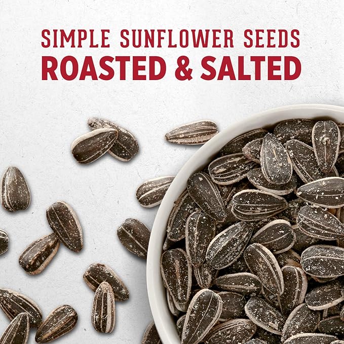 DAVID SEEDS Sour Cream & Onion Jumbo Sunflower Seeds, Keto Friendly, 5.25-oz. Resealable Bag (Pack
